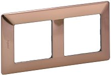 Рамка универсальная Legrand Valena Life 2-м. медь картинка